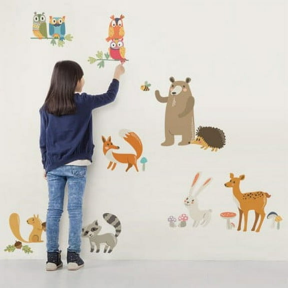 Forest Animals Vinyl Wall Sticker