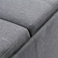thumbnail image 4 of Atlin Designs Storage Bench in Gray, 4 of 6