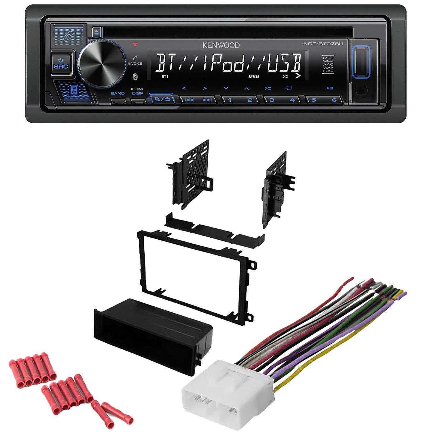 KIT8331 Kenwood Car Stereo with Bluetooth for 20012002 Suzuki XL7 w