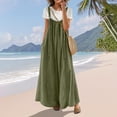 thumbnail image 2 of LEKODE Wide Leg Sweatpants Women Rompers for Mom Womens Jumpsuit Womens Rompers for Summer Denim Overalls for Women Plus Size Jumpsuit Jumpsuits for Women Casual Mint Green L, 2 of 9