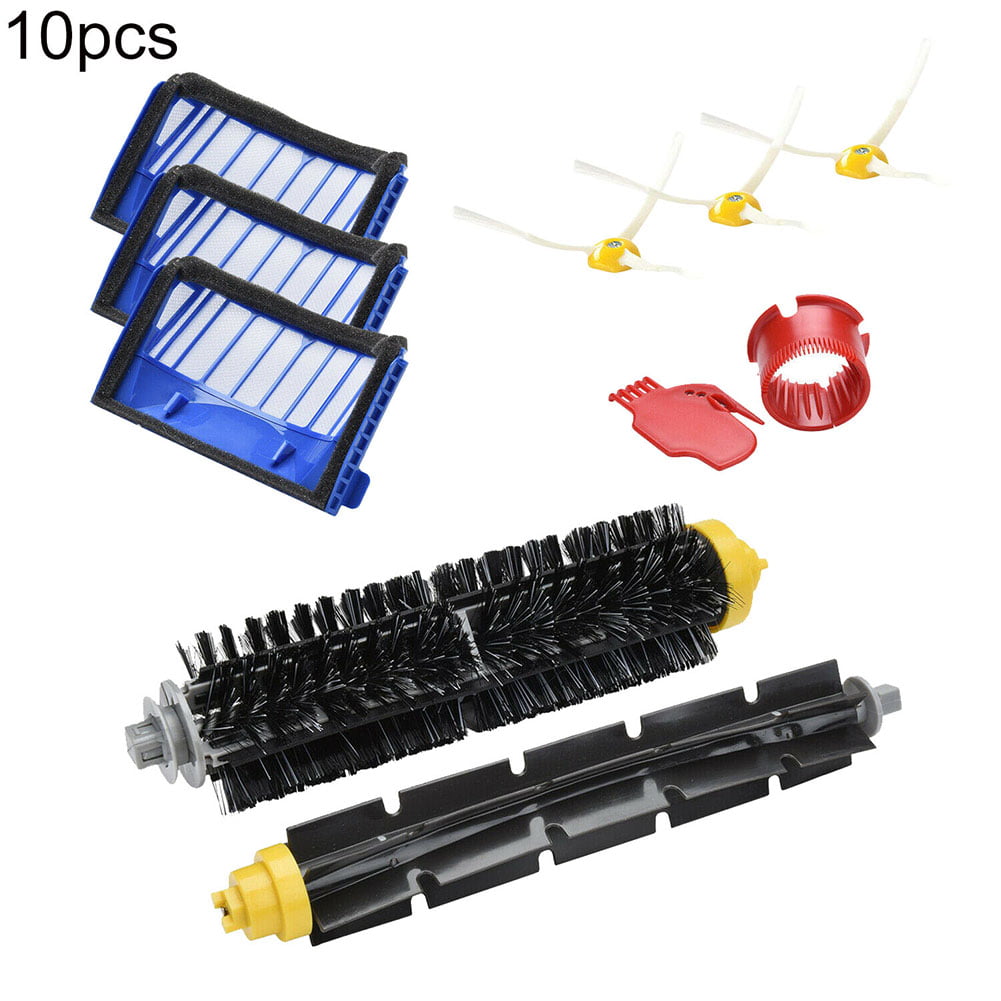 Replacement Parts Kit For iRobot Roomba 600 Series Vacuum Filter Brush Cleaner e 