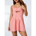 thumbnail image 6 of Lamuusaa Women's Dress Cutout Loose Sleeveless Athletic Dresses with Built in Bra and Shorts Set, 6 of 9
