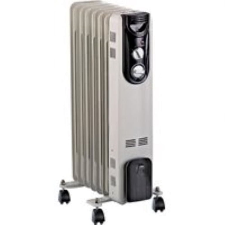 PowerZone DF-150P9-7 Oil Filled Radiator Electric Heater, 600W/900W/1500W -  Walmart.com