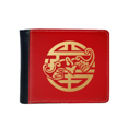 thumbnail image 1 of round china animal pattern flip bifold faux leather wallet  multi-function card purse, 1 of 4