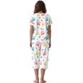 thumbnail image 2 of DISNIMO Dog Paw Printed Pajama Set for Women, Star Printed Sleepwear Soft 2 Piece Pjs Set Short Sleeve Tops and Capri Pant Lounge, S, 2 of 7