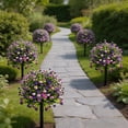 thumbnail image 4 of Aufmer 17.7in Realistic Simulated Ground Flower Ornament Compact Proper Size Durable Material Making For Outdoor Garden Festive Daily Scene Ornament, 4 of 9