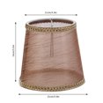 thumbnail image 4 of Bearachild Juego de 3 pantallas de lámpara gris, pantalla de tela de gasa transparente para iluminación de suelo de Iluminación novedosa Café Bearachild HA003677-03, 4 of 6