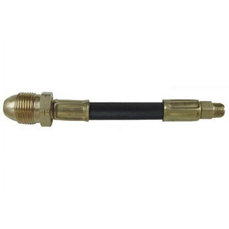 

Marshall Excelsior MER401-15 15 Pigtail Hose - Excess Flow POL 7/8 Nut x 1/4 M. Inverted Flare