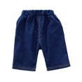 thumbnail image 3 of Ame Summer Baby Boy Adorable Print Short Sleeve Shirt Blouse Denim Shorts Casual Outfits Clothes 0-4Years, 3 of 8