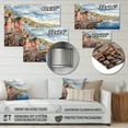 thumbnail image 4 of Designart "Vintage Coastal Scene in Newfoundland I" Canada Metal Art Print, 4 of 5