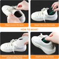 thumbnail image 4 of Protector de Zapatos Li build 3 pares Plegable Blanco 3,5 cm para Hombres y Mujeres, 4 of 5