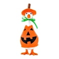 thumbnail image 2 of Halloween Goose Outfit, 23-Inch Pumpkin Wizard Porch Goose Outfit, Witch Geese Costume, Porch Goose Dress for Yard, Lawn, Outdoor, Garden, and Patio, 2 of 9