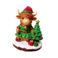 thumbnail image 3 of Adorno navideño de las con luz. Figura navideña resistente y original para estantería, chimenea, comedor o cualquier espacio del, 3 of 10