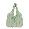 thumbnail image 3 of Bolso de felpa para mujer, bolso de mano dulce de gran capacidad para otoño e invierno, bolso de hombro peludo informal de moda para mujer, 3 of 5