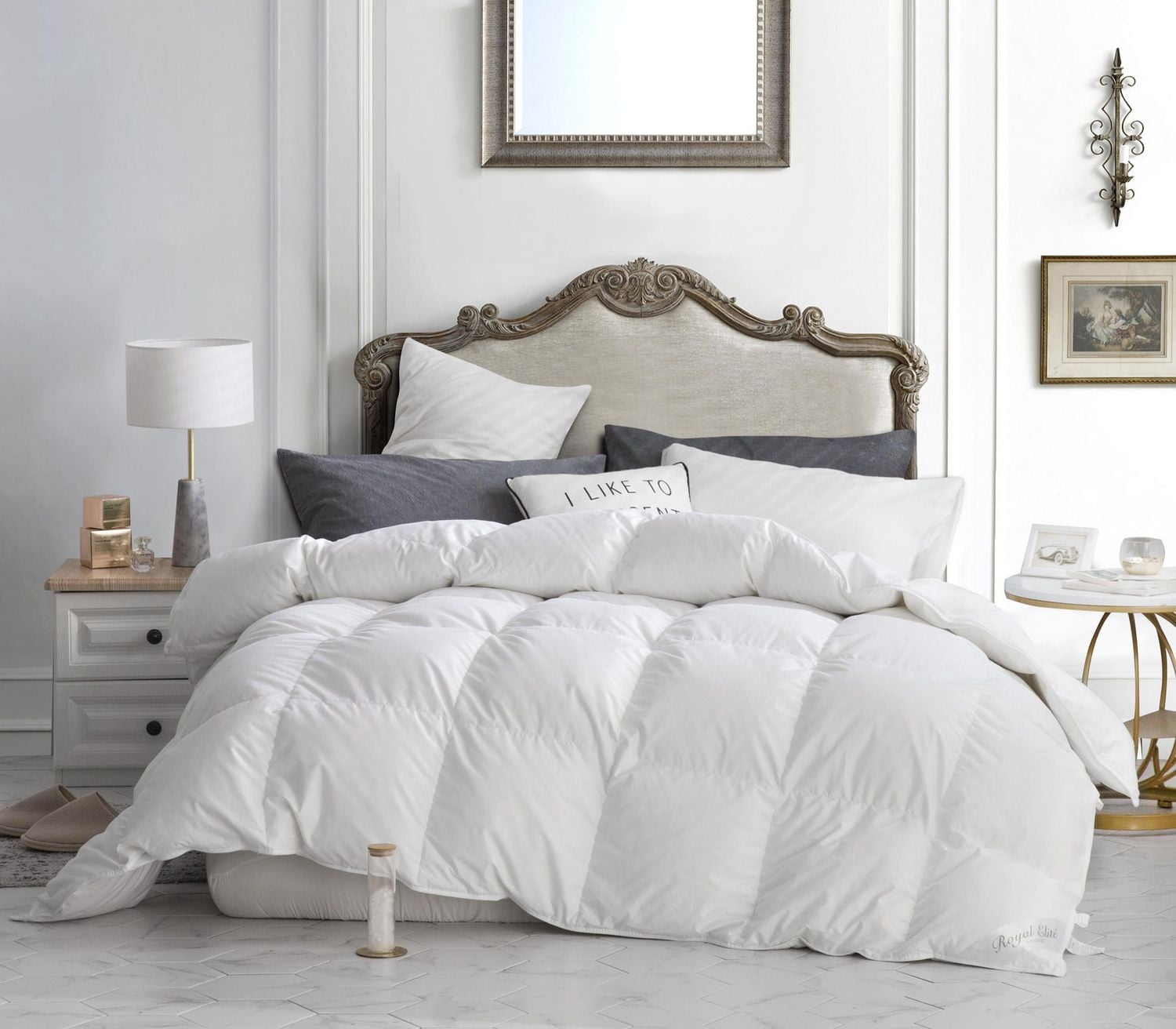 Royal Elite Light Weight White Down Duvet