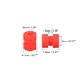 thumbnail image 2 of Unique Bargains 24Pack RC Anti Vibration Rubber Balls for F4 F7 Flight Controller M2x5.6mm Red, 2 of 6