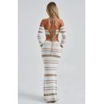 thumbnail image 6 of EASYBRAUS Women Striped Two Piece Skirt Set Summer 2025 Crop Top and Long Skirt Outfit S-L, 6 of 7