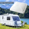TOP-MAX RV Roof Vent Cover - RV Roof Fan Vent Waterproof Cover for Caravan Motorhome Camper Trail,14x14 inch
