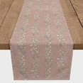 thumbnail image 3 of Creative Products Vines On Maroon 16 x 72 Cotton Twill Table Runner, 3 of 3