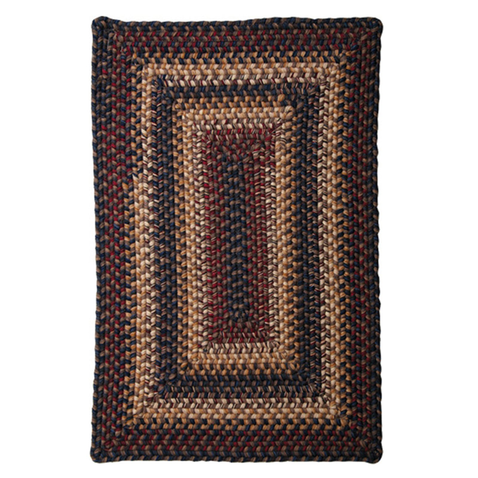 Homespice Decor 2.5' x 9' Rect. Cambridge Wool Braided Rug