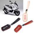 thumbnail image 3 of Coche de cuero de motocicleta de 3 colores para llave para funda para llave de cuero para funda F, 3 of 5