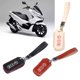 thumbnail image 3 of Coche de cuero de motocicleta de 3 colores para llave para funda para llave de cuero para funda F, 3 of 5