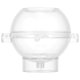 thumbnail image 1 of Molde de plástico para velas con forma de bola (1 unidad)., 1 of 7