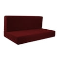 thumbnail image 4 of 2 fundas para asientos de RV, fundas de cojín, mesa de comedor extensible fácil de instalar para RV rojo, 4 of 8