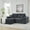 Gray, variant on Leumius Modular Sectional Sofa,Cloud Sectional Couch with Deep Seat,Modern Modular L-Shape Sofa Couch with Chaise,Upholstered Boneless Couches for Living Room Bedroom,Black