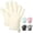 White, variant on MAD SHARK Silicone Oven Mitts Heat Resistant 450 Degrees with Waterproof & Non-Slip Oven Gloves with Fingers, Silicone Oven Gloves Kitchen Mittens for Baking Cooking Barbecue (Orange)