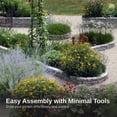 thumbnail image 7 of RTS Home Accents Rock Lock Raised Garden Bed Curved Rock (Pack of 4), 7 of 7