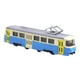thumbnail image 2 of Modelo de tranvía eléctrico a escala 1:90, regalo de cumpleaños, artículo decorativo coleccionable interactivo. Azul, 2 of 9