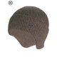 thumbnail image 4 of Luxtrada - Gorro de punto con visera para hombre, cálido, de invierno, con forro polar y orejeras (caqui), 4 of 8
