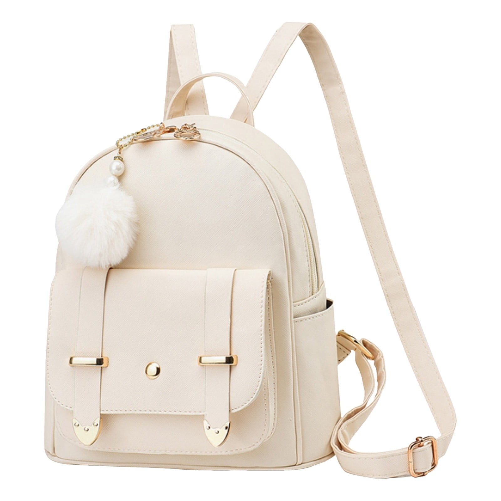 asos leather backpack uk ASOS DESIGN leather backpack in black with handle