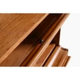 thumbnail image 2 of Crafters and Weavers Arts and Crafts 5-Stack Wood Barrister Bookcase in Cherry, 2 of 5