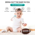 thumbnail image 3 of Football Toy Durable Waterproof Lightweight Interesting Mini Exercise PVC Kids School Backyard Games Basketball Soccer Birthday Gift, 3 of 5