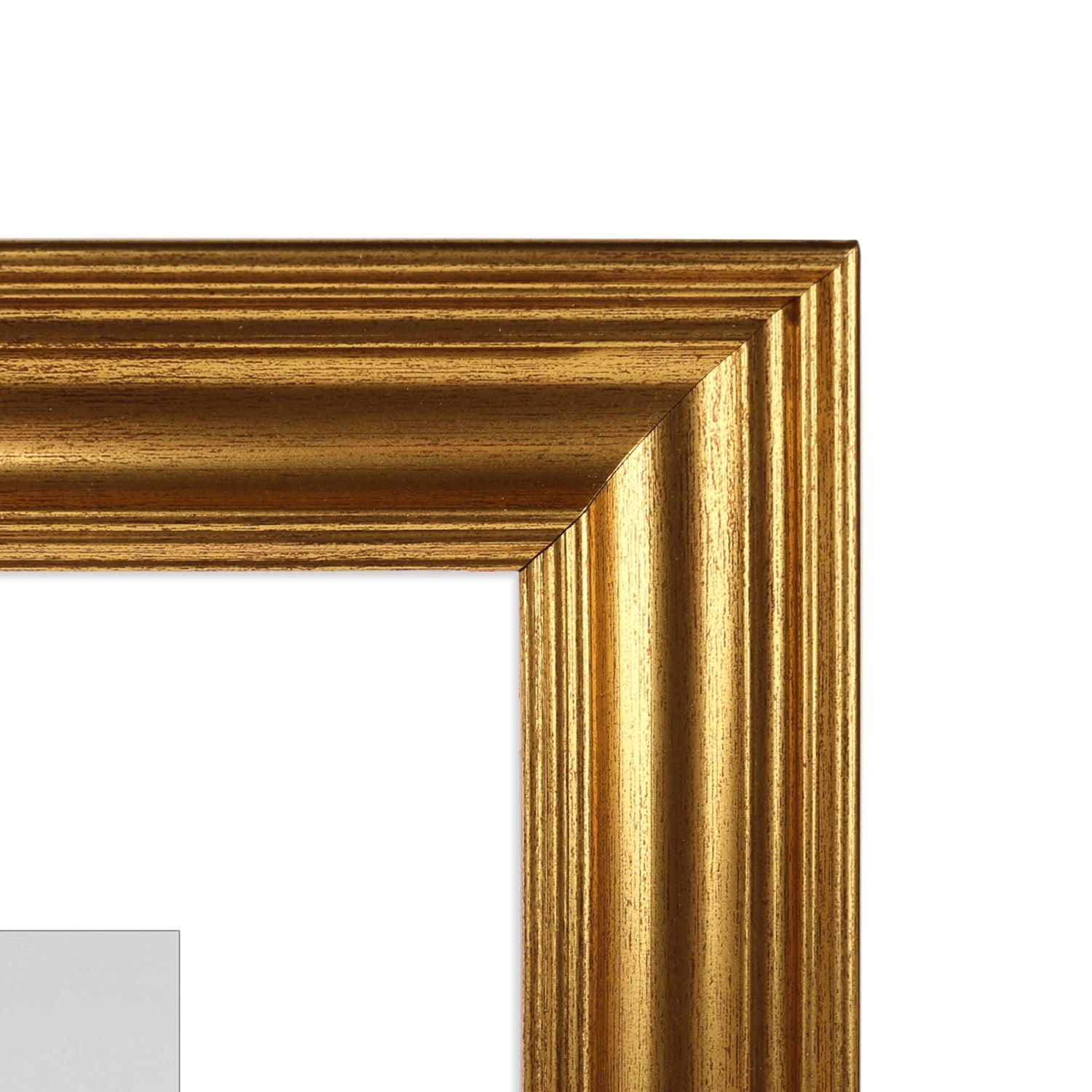 Scholartree 2PACK 11x14 Picture Frame , Display Photo 11x14 Matted to 8x10 Wall Frame Frame, Gold