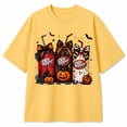 thumbnail image 3 of Halloween Soda Graphic T-Shirt, Spooky Pumpkin Ghost Drink Tee, Unisex Fall Holiday Shirt, 3 of 5