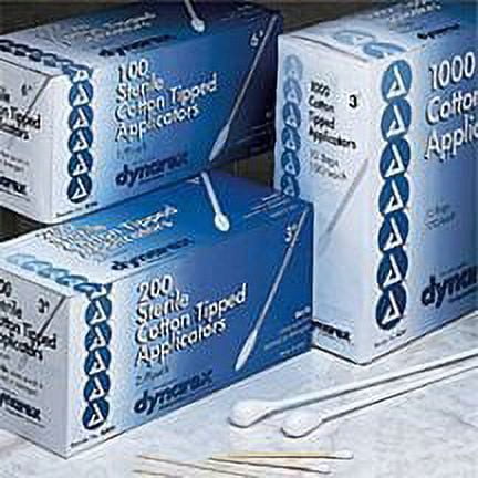 Dynarex Cotton Tipped Applicators 6 inch 1000 Each