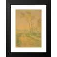 thumbnail image 2 of Alfred Sisley 11x14 Black Modern Framed Museum Art Print Titled - Landscape with Trees (1880-85), 2 of 5