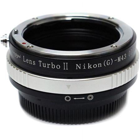 UPC: 0683203854979 | Lens Turbo Adapter for Nikon G – M43 – Micro Four Thirds Camera  Version II (M43 / MFT)