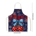 thumbnail image 2 of EGNMCR Memorial Day Decorations,4Th of July Decorations, Patriotic Decorations Independence Day Aprons Festive Decor Kitchen Cooking For Stain Protection Pre shrunk cotton and linen, 2 of 5