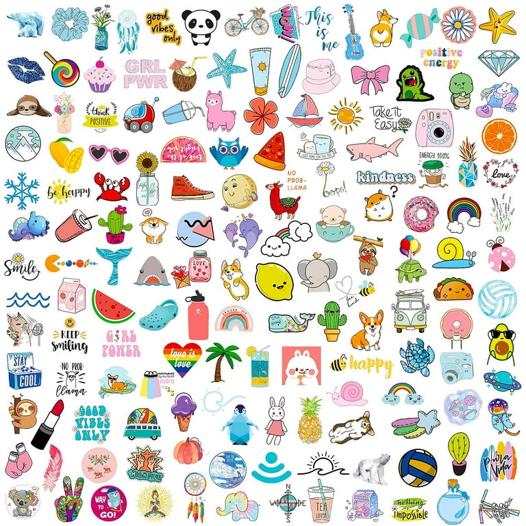 300Pcs Stickers for Adults, Cool Skateboard Stickers Vinyl Waterproof  Aesthetic Sticker Packs for Water Bottle, Laptop, Skateboard, Phone,  Luggage for
