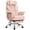 Leather Pink, variant on NEO CHAIR Big & Tall Leather Office Chair, High Back, Lumbar Support, Blue
