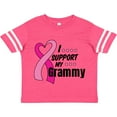 thumbnail image 3 of Inktastic Breast Cancer Awareness I Support My Grammy with Pink Ribbon Boys or Girls Toddler T-Shirt, 3 of 5