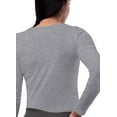 thumbnail image 4 of Sivvan 2 Pack Women's Comfort Long Sleeve Multi Color T-Shirt / Underscrub Tee, 4 of 7