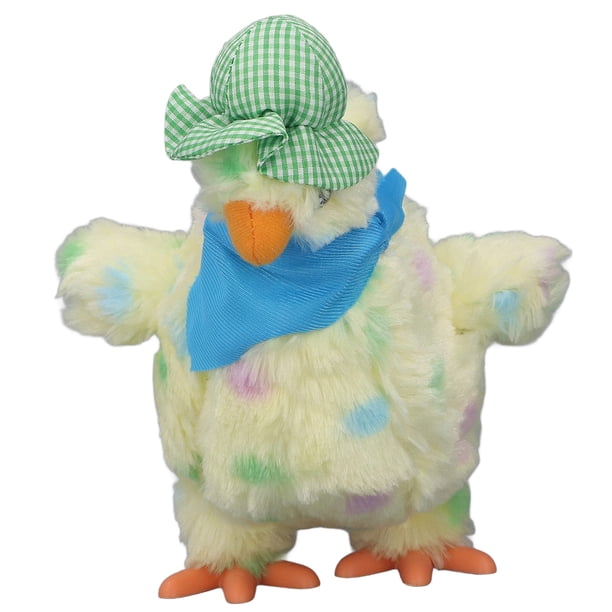 Juguete de Pollo de Peluche Juguete de Pollo de Peluche Electrónico para Poner 3 Huevos Música de Baile Pollo de Peluche para Niños ANGGREK Otros