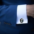 thumbnail image 4 of Owl Stylish Dress Shirt Cufflinks Made of Stainless Steel for Men - Classic Addition to Professional Attire, 4 of 6