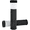 Black And White, variant on Mosiee Mountain Bike Grips for Trail Riding Ergonomic Hand Profile Includes Hex Wrench Brown And Black