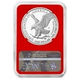 thumbnail image 2 of 2023-W Proof $1 American Silver Eagle NGC PF70UC FDI Flag Label Red Core, 2 of 2